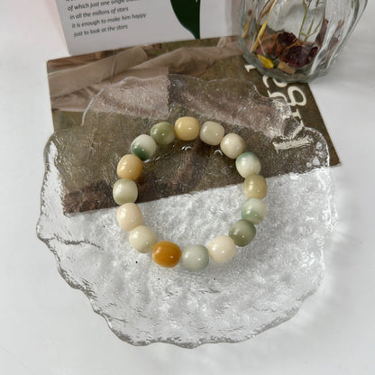 New Natural Color Bodhi Bracelet 12mm (Multiple Colors Available)