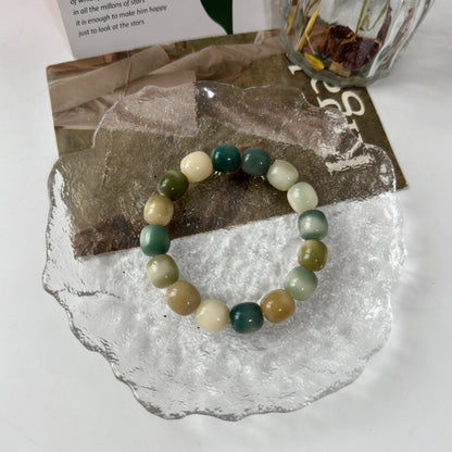 New Natural Color Bodhi Bracelet 12mm (Multiple Colors Available)