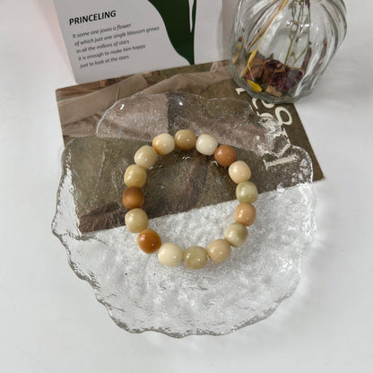 New Natural Color Bodhi Bracelet 12mm (Multiple Colors Available)